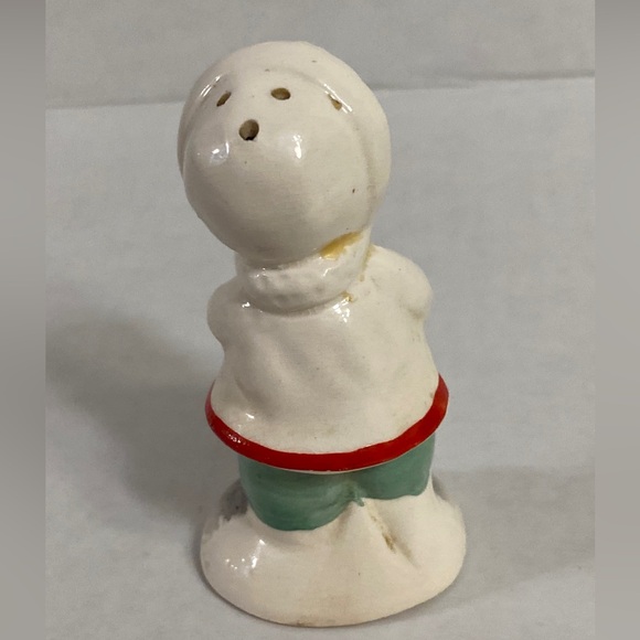 Vintage Salt and Pepper Shakers Eskimo Inuit Children Made In Japan - Picture 4 of 16